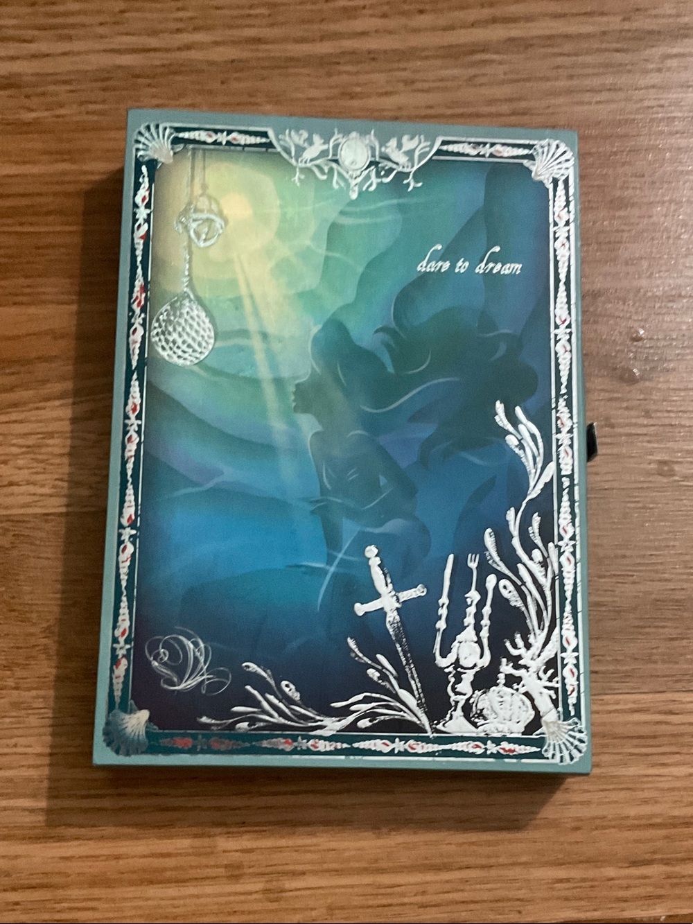 Disney Teal and Navy Mermaid Journal - 'dare to dream'